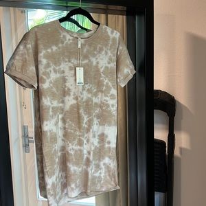 Rylee + Cru XS 100% Cotton T-Shirt Dress NWT